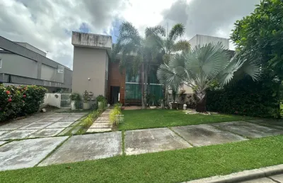 Casa à venda no alphaville litoral norte 1 semi mobiliado - venha conhecer !!