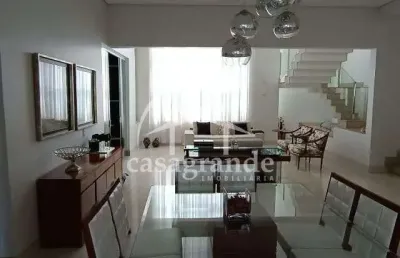 Casa em condomínio fechado com 4 quartos para alugar na avenida dos jardins, 1, nova uberlândia, uberlândia por r$ 15.000