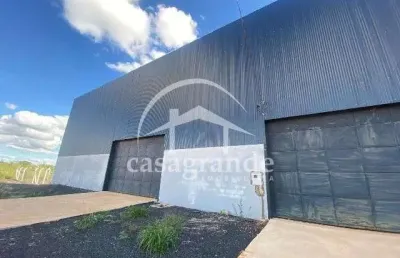 Barracão / galpão / depósito para alugar na rodovia daura ferreira cherulli, 1, loteamento centro empresarial leste i, uberlândia por r$ 19.500