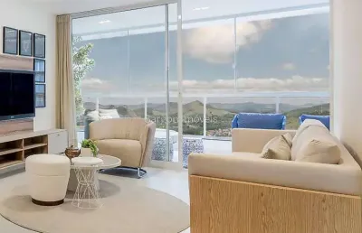 Apartamento garden de alto padrão com 3 quartos sendo 1 suíte a venda no bairro alto dos passos em juiz de fora