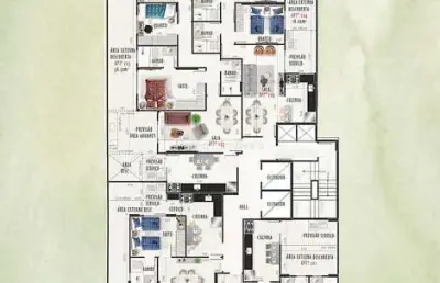 Apartamento garden com 2 quartos sendo 1 suíte para venda no bairro jardim glória em juiz de fora