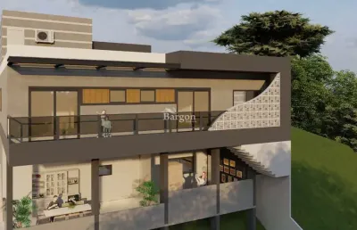 Casa com 4 quartos sendo duas suítes e 1 suíte master com varanda a venda no condomínio reserva são pedro em juiz de fora