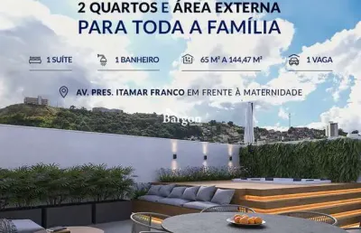 Apartamento garden com 2 quartos sendo 1 suíte a venda no bairro são mateus em juiz de fora