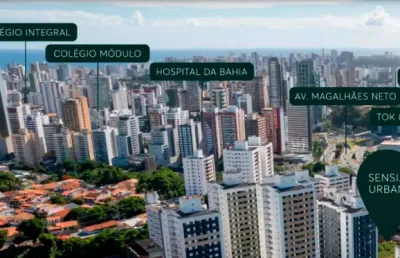Apartamento 2 quartos suite e varanda  no stiep ao lado do shopping salvador