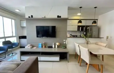 Apartamento, 3 suítes plenas, armários planejados, porcelanato, 90m²