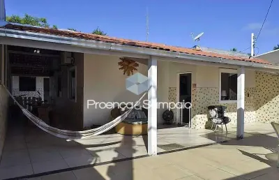 Casa em condomínio fechado com 3 quartos à venda na avenida professor theócrito batista, caji, lauro de freitas, 110 m2 por r$ 480.000