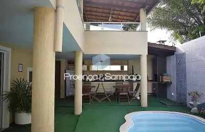 Casa em condomínio fechado com 4 quartos à venda no abrantes, camaçari , 300 m2 por r$ 880.000