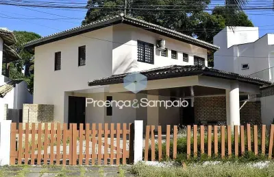 Casa em condomínio fechado com 4 quartos à venda na rua priscila b dutra, vilas do atlantico, lauro de freitas, 320 m2 por r$ 995.000