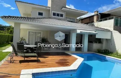 Casa em condomínio fechado com 4 quartos à venda na condominio reserva eco ville, estrada do coco, lauro de freitas, 310 m2 por r$ 1.500.000