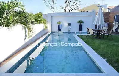 Casa em condomínio fechado com 4 quartos à venda na rua arlete souza costa, buraquinho, lauro de freitas, 340 m2 por r$ 1.850.000