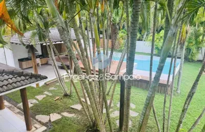 Casa em condomínio fechado com 4 quartos à venda no estrada do coco, lauro de freitas , 380 m2 por r$ 1.800.000