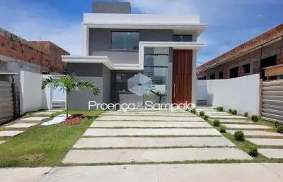 Casa em condomínio à venda em camaçari,ba terras de alphaville 4 quartos 175m²