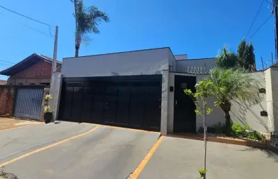 Casa para venda em barretos, américa, 3 dormitórios, 1 suíte, 3 banheiros, 2 vagas