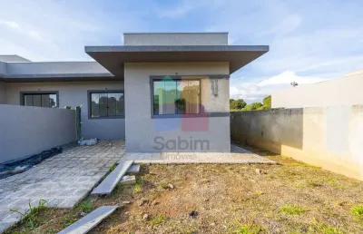 Casa para venda em campo largo, jardim nossa senhora do perpétuo socorro, 3 dormitórios, 1 banheiro, 1 vaga