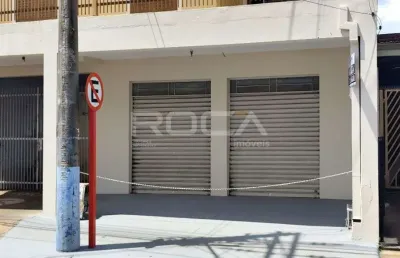 Aluguel de salão comercial na vila marcelino, são carlos - excelente oportunidade!