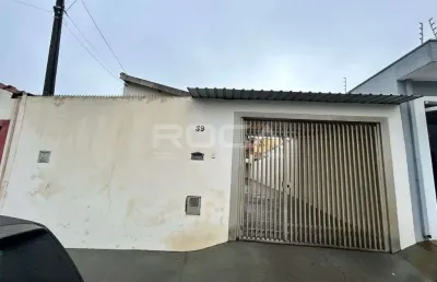 Casa padrão para alugar no jardim botafogo 1, são carlos - 2 dormitórios e 2 garagens