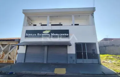 Salão comercial com 2 banheiros no bairro cidade aracy, são carlos - sp.