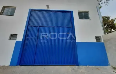 Barracão comercial amplo para alugar em são carlos - loteamento jardim vista alegre