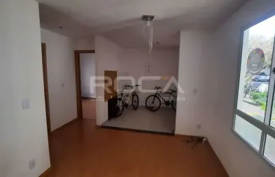 Apartamento térreo de 2 quartos, no jardim hikare, são carlos
