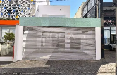 Amplo salão comercial para alugar no centro de são carlos | espaço ideal para seu negócio!