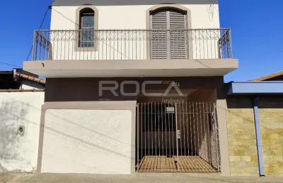 Casa padrão para alugar na vila brasília, são carlos - 3 dormitórios, garagem coberta