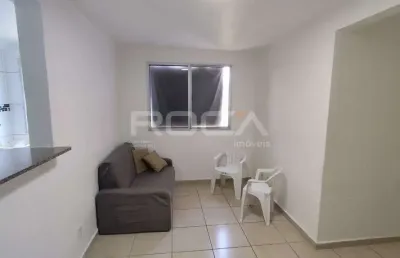 Apartamento padrão para alugar em são carlos: 2 dormitórios no jardim jóckei club a