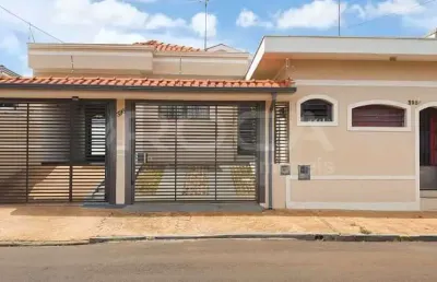 Linda casa padrão para alugar no bairro silvio vilari em são carlos