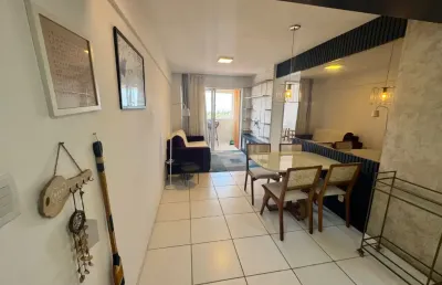Apartamento 2/4 mobiliado e equipado em ponta negra para locação.