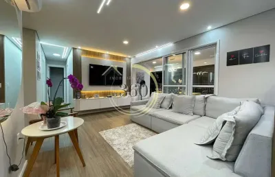 Apartamento no condomínio universo esfera com 109m2, 3 suítes e 2 vagas