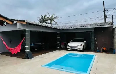 Casa semimobiliada com terreno de 450m² no fátima – piscina, área de festas e espaço ideal para morar e empreender!
