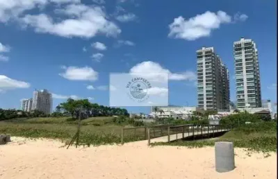 Apartamento pé na areia em piçarras, suíte mais 1 quarto, todo mobiliado e decorado, andar alto