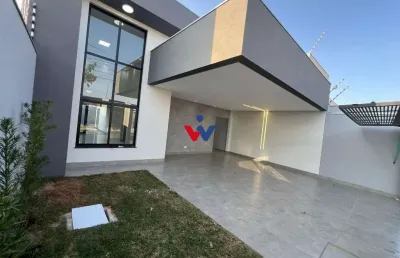 Casa com 3 dormitórios à venda, 115 m² por r$ 628.000,00 - jardim oriental - maringá/pr