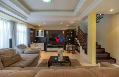 Sobrado triplex à venda no vila izabel, curitiba, espaço e conforto