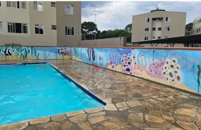Apartamento térreo com 3 quartos no nova europa, araucária pr | r  258.000,00