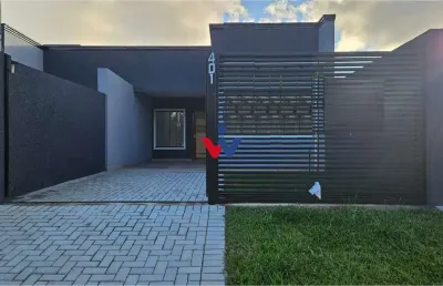 Casa com 3 dormitórios à venda, 67 m  por r  470.000,00 - costeira - araucária pr