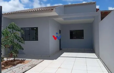 Casa com 3 dormitórios à venda, 70 m² por r$ 195.000 - jardim  tangara floresta