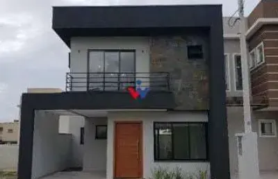 Sobrado com 3 dormitórios à venda, 121 m  por r  650.000,00 - campo de santana - curitiba pr