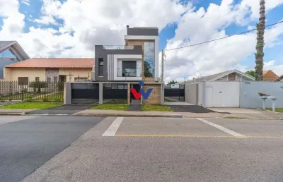 Sobrado com 3 dormitórios à venda, 180 m  por r  1.000.000,00 - guaíra - curitiba pr