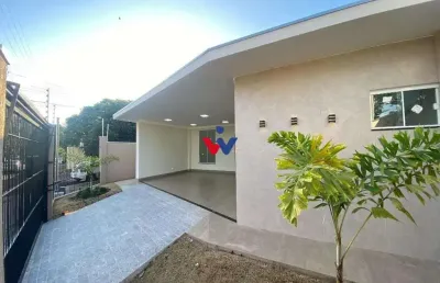 Casa com 3 dormitórios à venda, 145 m² por r$ 890.000,00 - recanto dos magnatas - maringá/pr