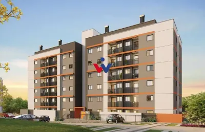Apartamento com 2 dormitórios à venda, 52 m  por r  319.159,00 - cidade industrial - curitiba pr