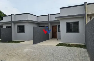Casa com 2 dormitórios à venda, 42 m  por r  350.000,00 - campo de santana - curitiba pr