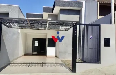 Casa com 3 dormitórios à venda, 84 m  por r  360.000,00 - loteamento madrid - maringá pr