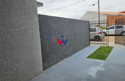 Casa com 2 dormitórios à venda, 43 m  por r  350.000,00 - campo de santana - curitiba pr