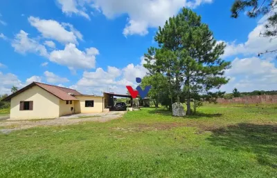 Chácara com 3 dormitórios, sendo 01 suite, à venda, 36300 m  por r  520.000 - iguaçu - araucária pr