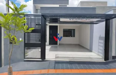 Casa com 3 dormitórios à venda, 122 m² por r$ 679.900,00 - jardim pinheiros - maringá/pr