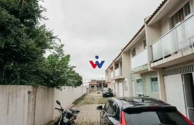 Sobrado com 3 vagas em região que mais cresce no pr, próximo ao centro de fazenda rio grande