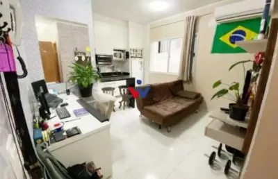 Apartamento 1 quarto com ar-condicionado, 38m , próximo ao jockey, r  r  196.000,00