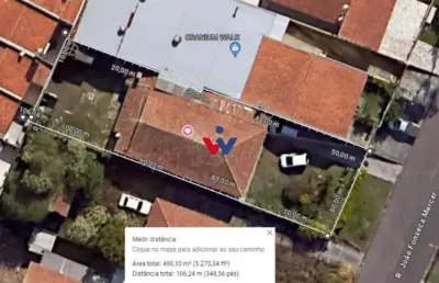 Terreno à venda, 490 m  por r  630.000,00 - atuba - curitiba pr