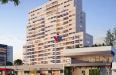 Apartamento com 1 dormitório à venda, 33 m   - portão - curitiba pr