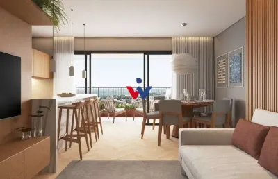Apartamento com 2 dormitórios à venda, novo mundo, curitiba - pr
